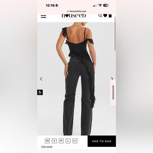 Mistress Rocks by House of CB Split leg Jean